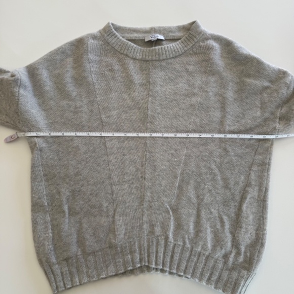 Rails-Joanna-Wool-Cashmere-Sweater-Marbled Heather Grey- Size S - Picture 11 of 12